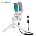 Microfone USB com Condensador - Zealsound